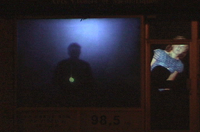 raid,installation cinétique et vidéo de manon labrecque,mécanisme,famille,silhouette,vitrine,éclatement,reconstitution