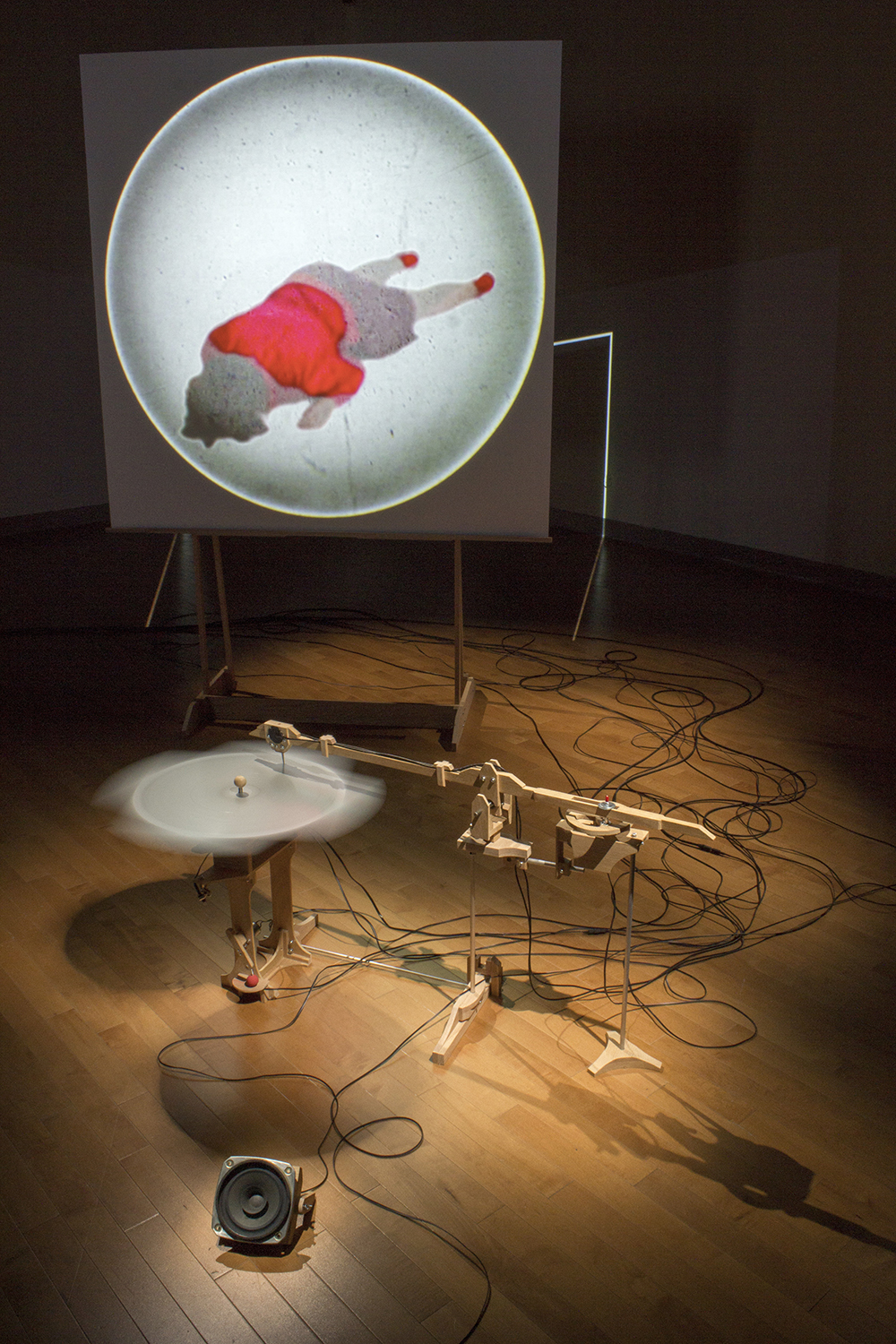 rotations_2022: installation [objet sonore et animation vidéo], manon labrecque,02